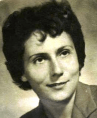 Portrait photographique de Gisèle Guillemot, résistante du Calvados